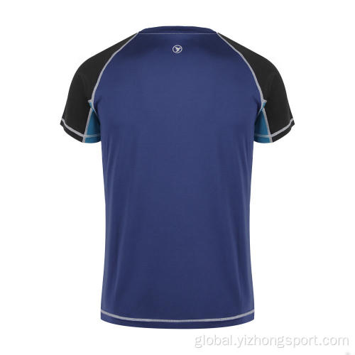 Seamless Men Sports T-Shirt Moisture Wicking Dry Fit T Shirt Tight Supplier